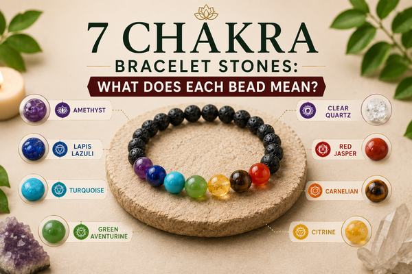 7 Chakra Bracelet Stones: What Does Each Bead Mean?