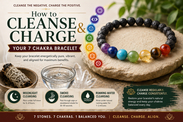 How to Cleanse & Charge Your 7 Chakra Bracelet