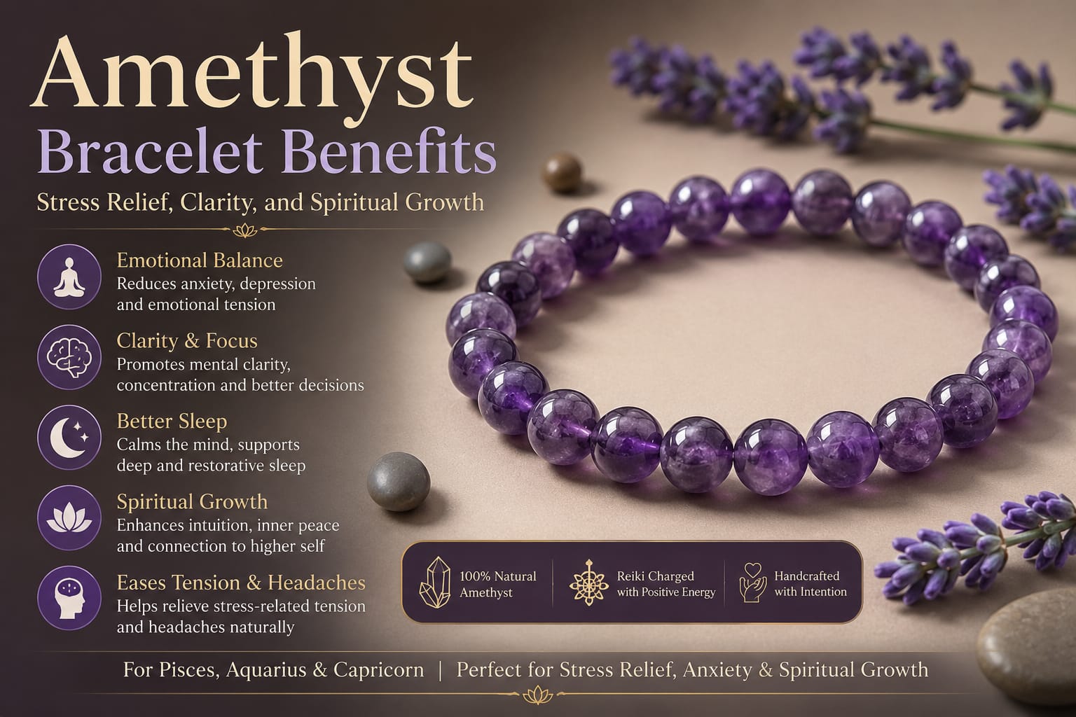 Amethyst Bracelet Benefits
