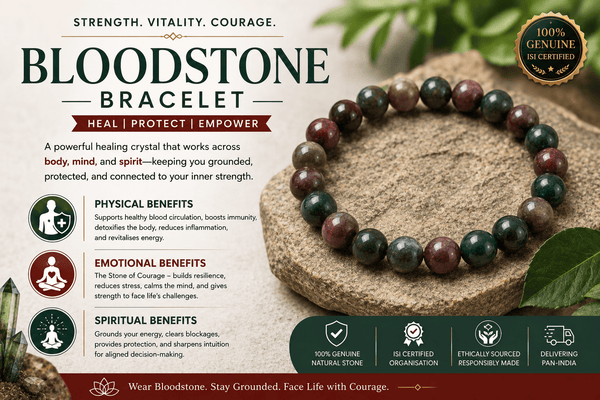 Bloodstone Bracelet Benefits: Blood Health, Courage & Spiritual Grounding