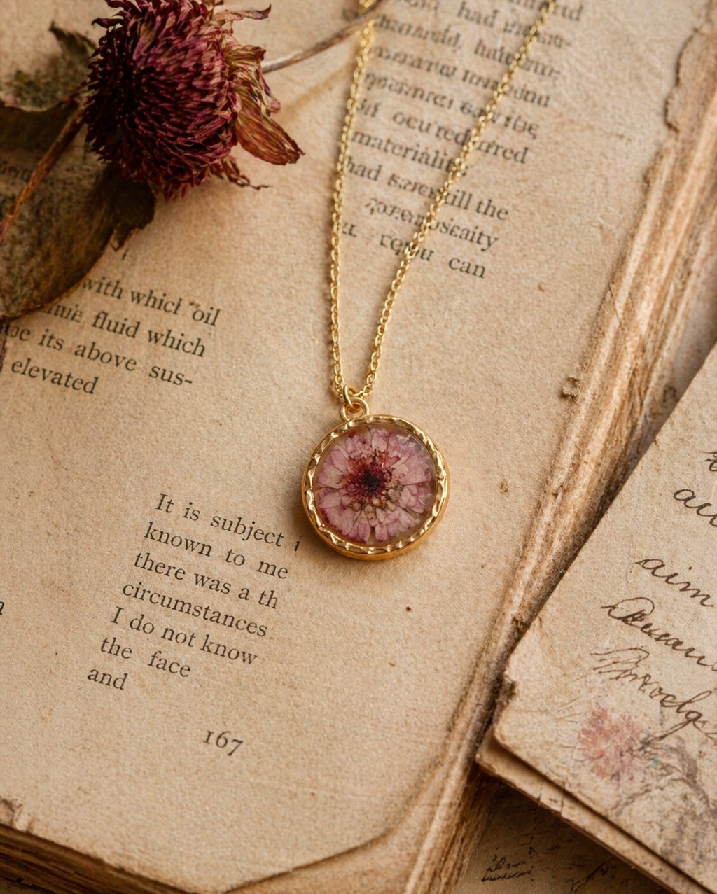 Chrysanthemum Pendant