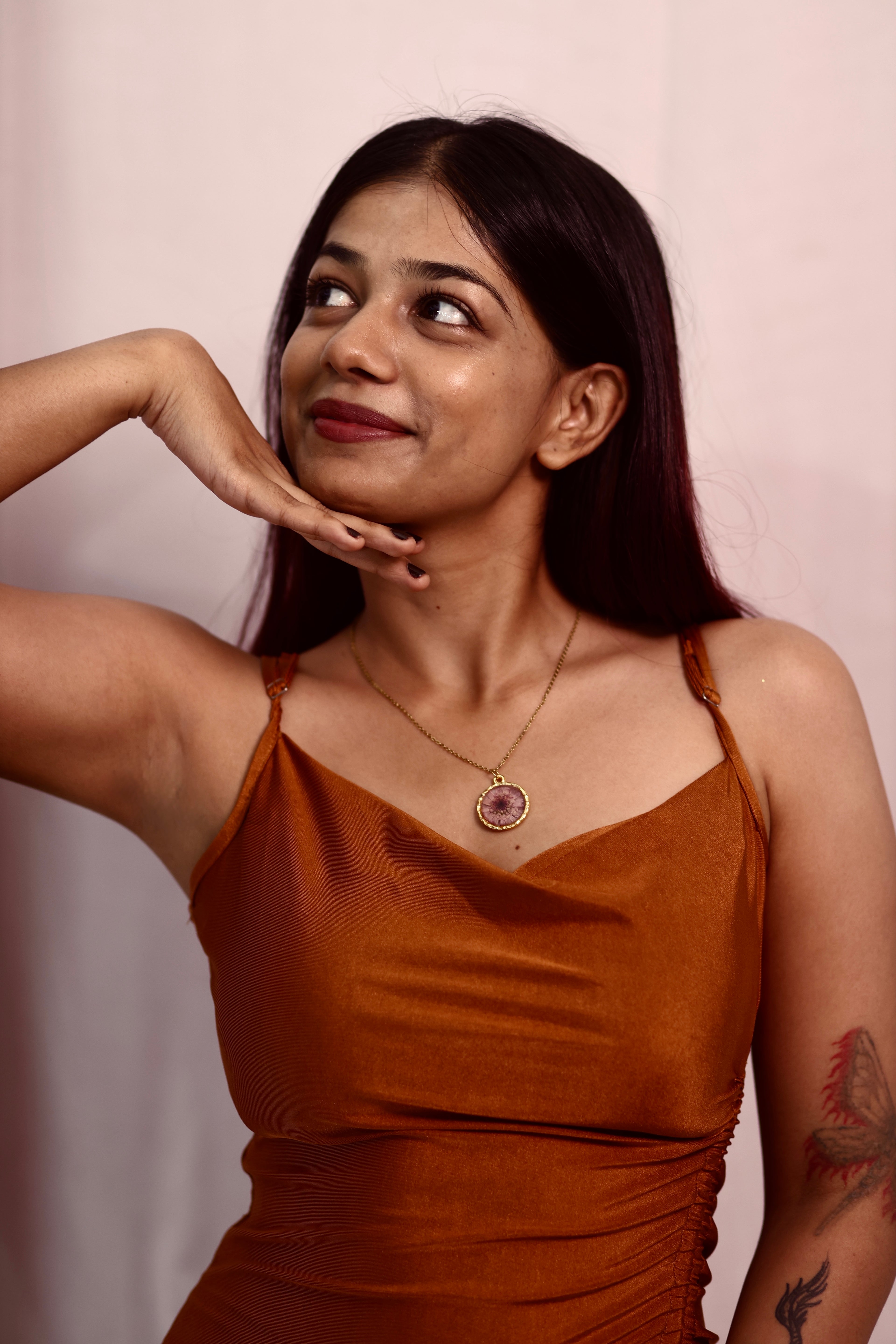 Chrysanthemum Pendant: “Whispers of Wisdom”