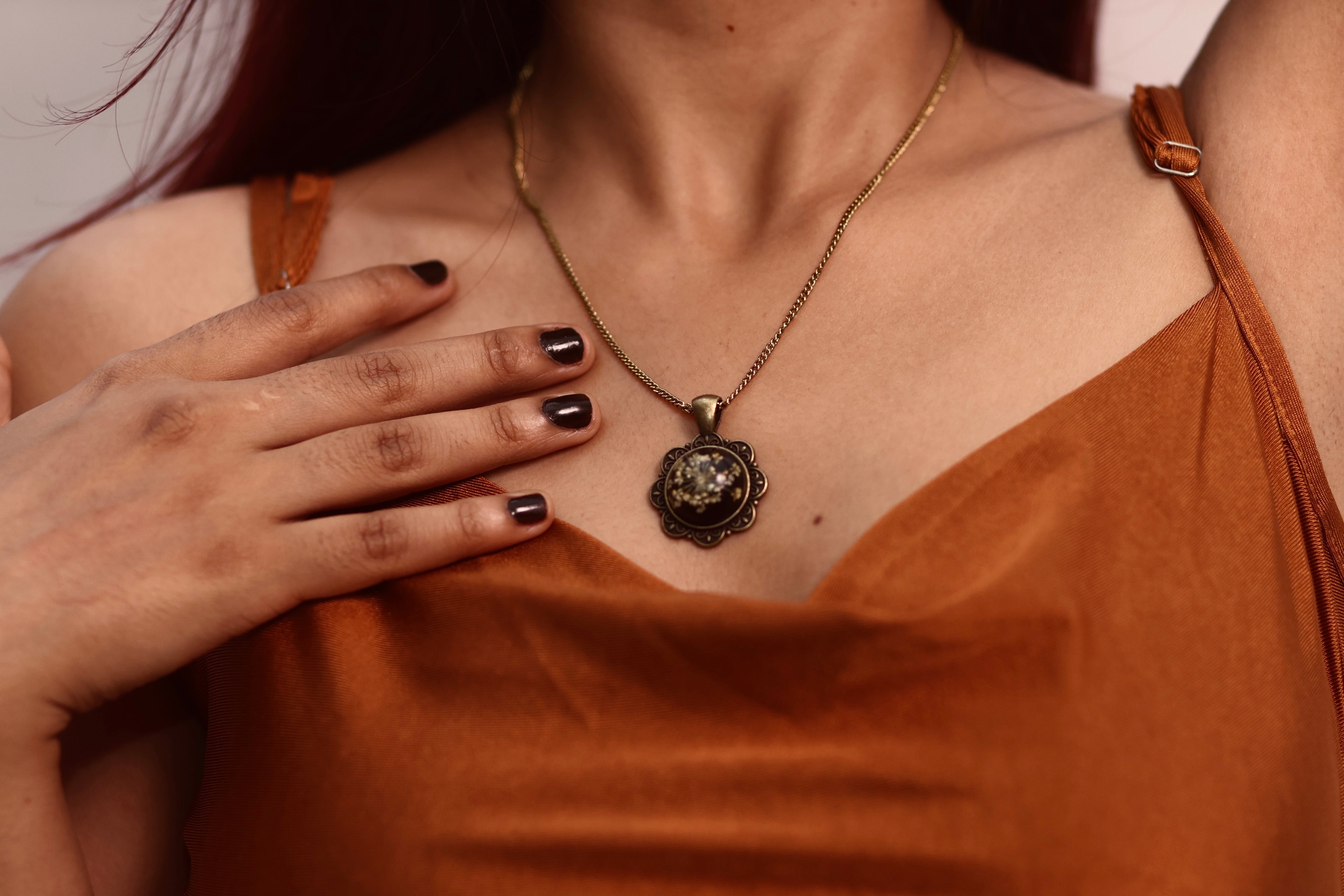 Queen Anne's Lace Pendant