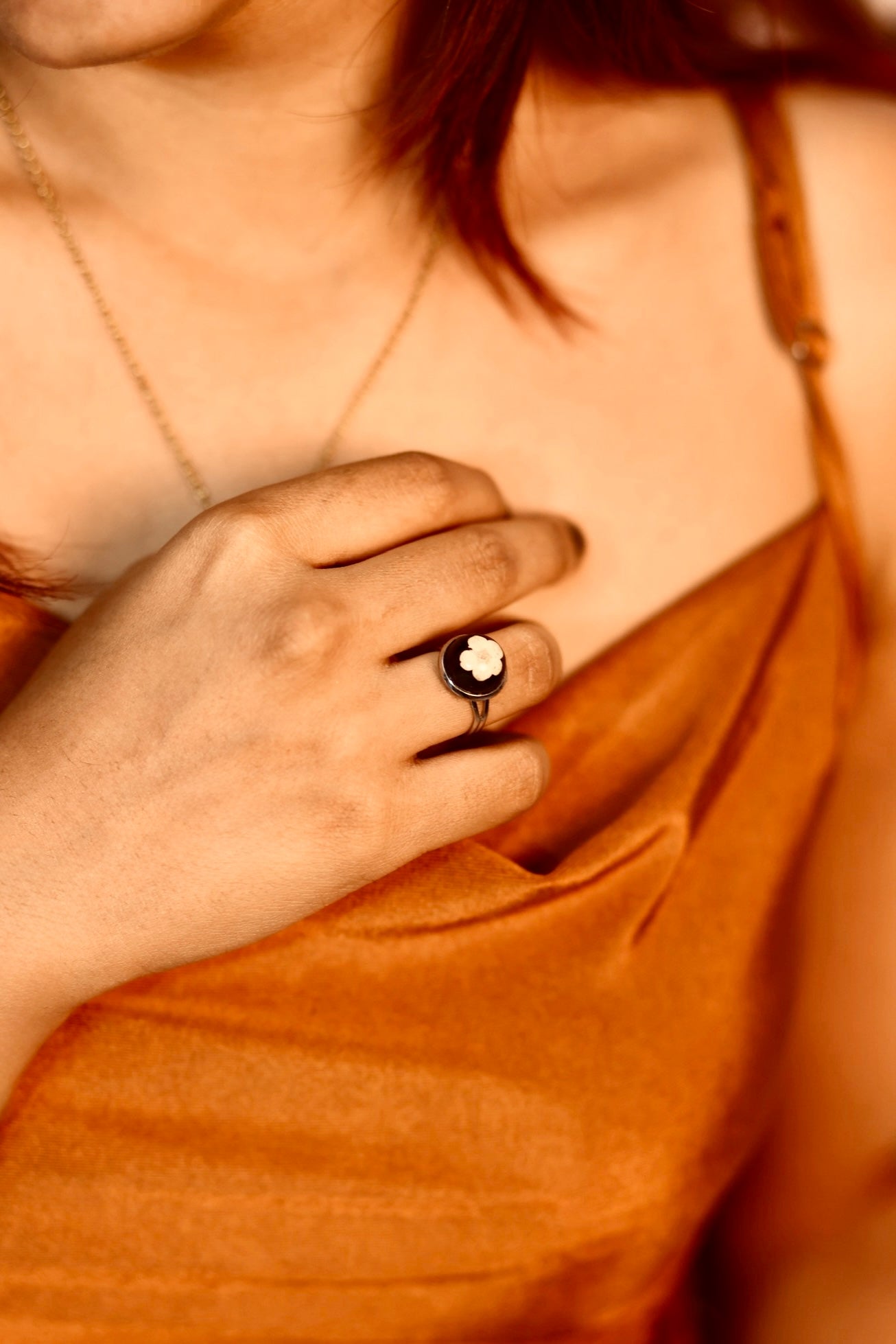 Blossoms Adjustable Ring: “Bloom with Every Touch”