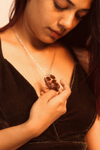 Unisex Coffee Bean Pendant: “For the Caffeine Soul