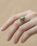 Queen Anne’s Lace Adjustable Ring