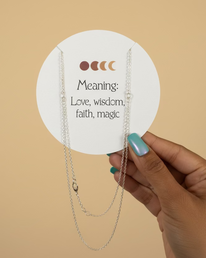 White Aster Pendant