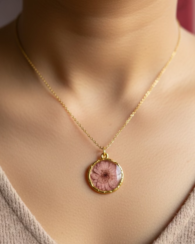 Chrysanthemum Pendant