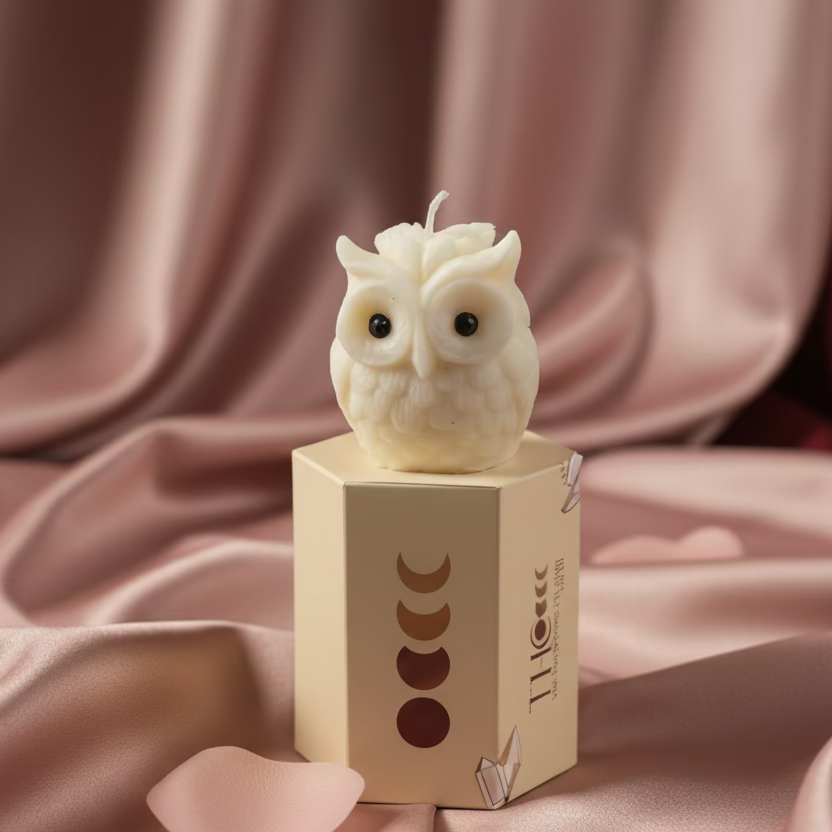 Potter's Hedwig Owl Candle
