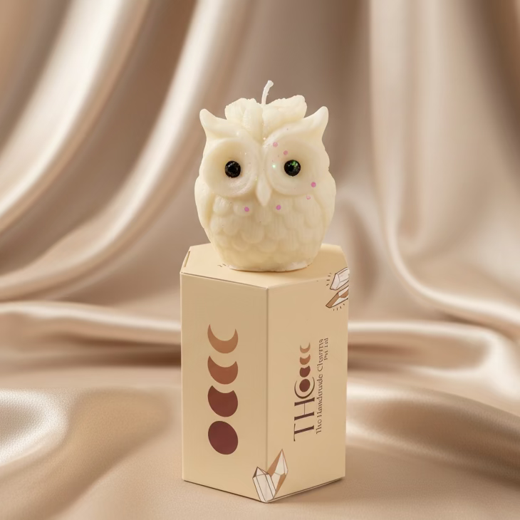 Potter's Hedwig Owl Candle