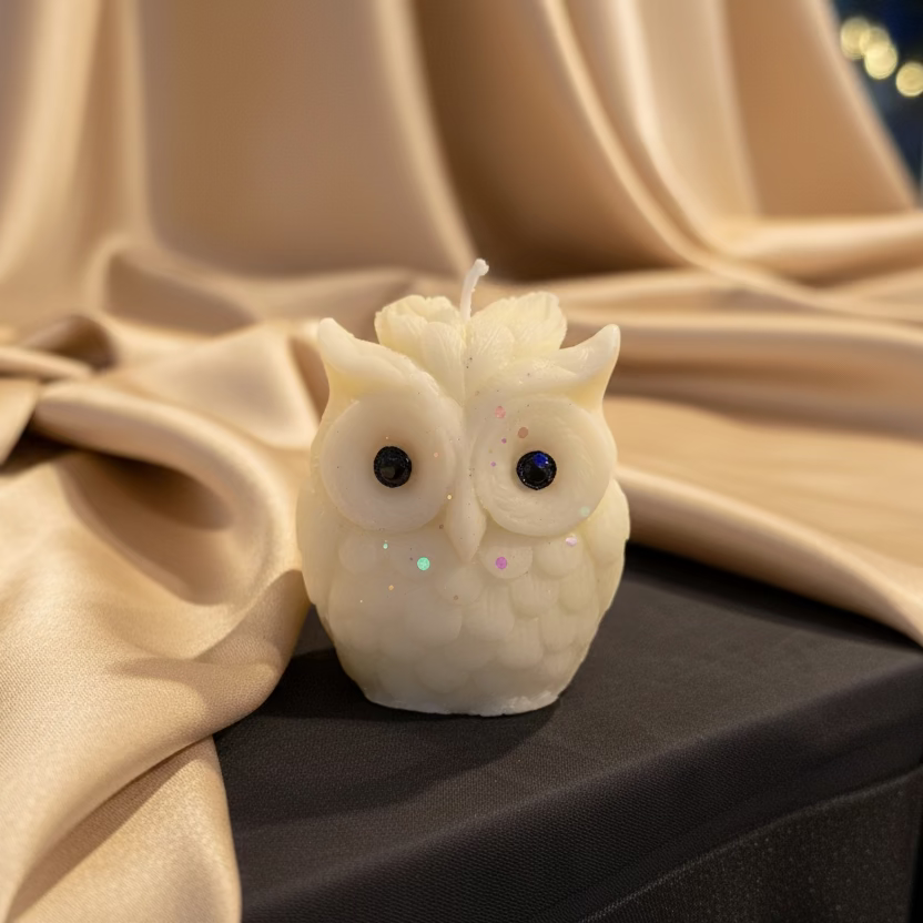 Potter's Hedwig Owl Candle