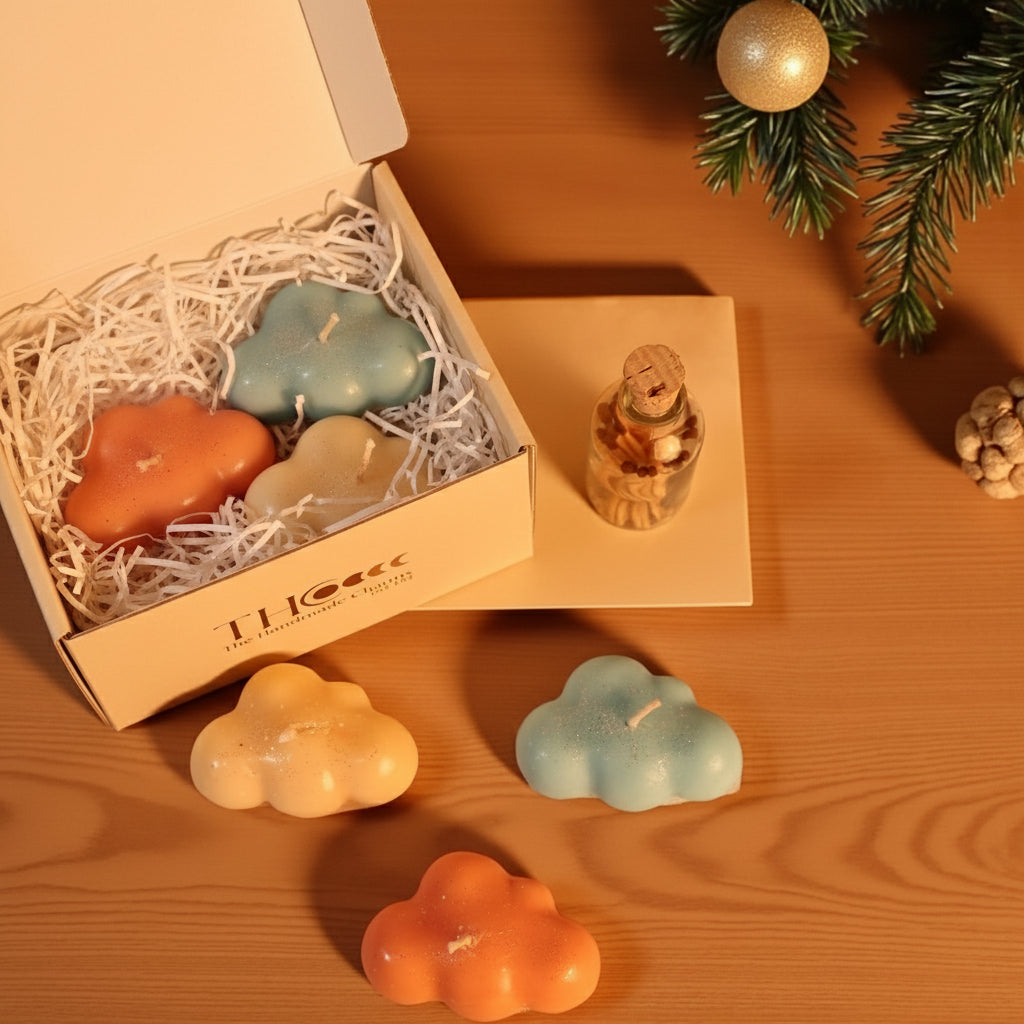 Irish Coffee Cloud candle Pack of 3