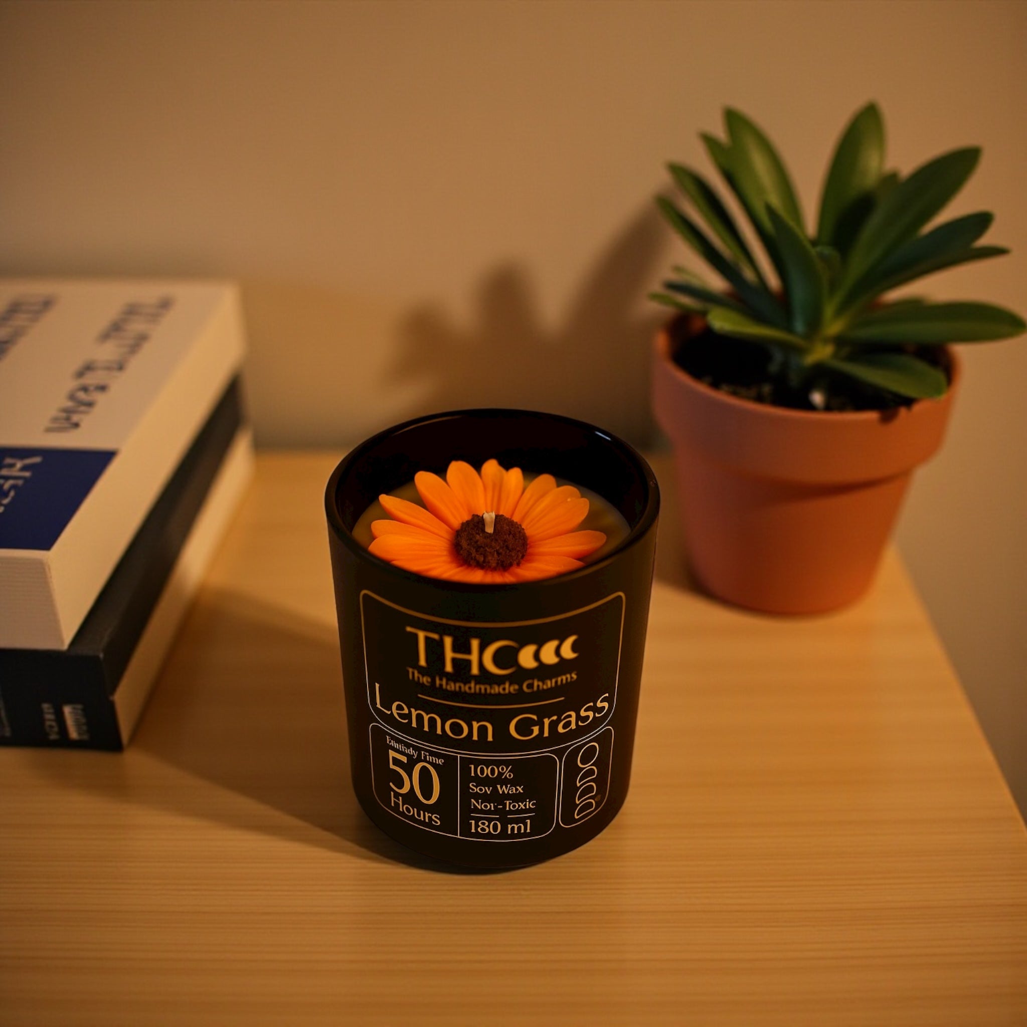 Lemongrass Daisy Jar candle